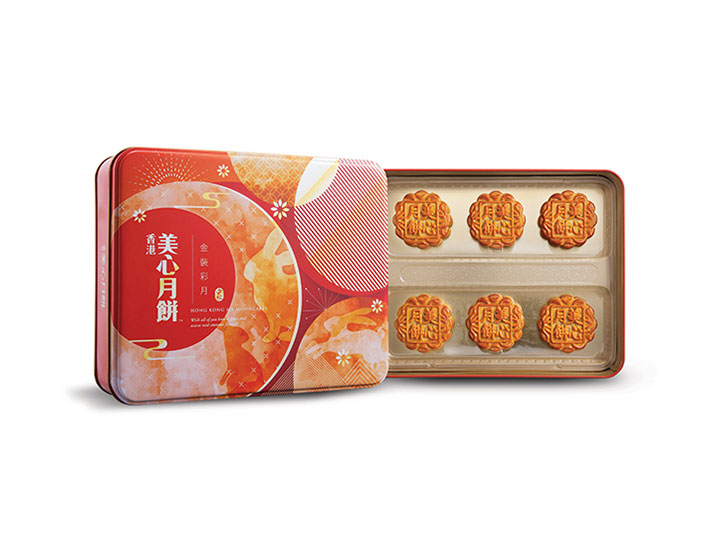 美心金装彩月月饼礼盒